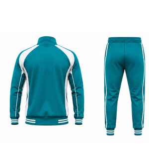 Conjunto Deportivo de Lujo para Hombre |   Chaqueta Deportiva Moderna y Pantalones Jogger |   Ropa Deportiva Ligera de Invierno 100% Poliéster - Product Image 2