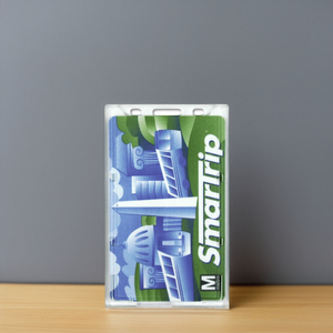 Vertical ABS <b>ID</b> Card <b>Holder</b> Matt Color Badge <b>Holder</b> & <b>ID</b> Badge - Product Image 1