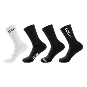 Chaussettes de sport personnalisées en nylon et élasthanne, écologiques, imprimées numériquement, pour hommes et femmes, motifs à carreaux/unis/jacquard, longueur genou/cheville - Product Image 3
