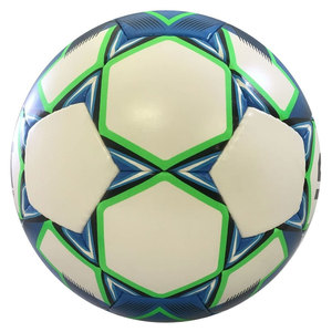 Ballon de football de taille officielle 5 de haute qualité, nouveau design, logo personnalisé, cuir PU PVC, ballon d'entraînement et de match avec logo imprimé - Product Image 5