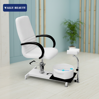 Pas cher en gros chaise de pédicure avec massage des pieds bassin peut changer de couleur WALLYBEAUTY WL-P201