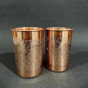 Jarra de Cobre Puro 100% con Asa, Diseño Elegante y Ecológico, Recipiente para Agua de Diseño Clásico para Fiestas - Product Image 4