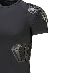 Camiseta Acolchada para Portero Senior B a U E R Elite, 100% Poliéster Transpirable, Talla Grande, Primavera - Product Image 2