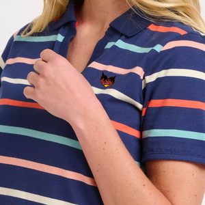 Camisa polo premium para mujer, diseño elegante, manga corta, ropa ligera y transpirable para primavera y verano - Product Image 4