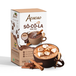 Poudre de chocolat chaud instantané OEM/ODM au goût cannelle - Mélange de boisson au cacao de qualité supérieure de l'usine du Vietnam - Boîte de 286g - Product Image 1