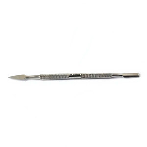 Pousse-cuticules et repousse-ongles professionnel, couteau plat long pour soins des ongles, nettoyeur d'ongles en acier inoxydable pour manucure et pédicure - Product Image 4