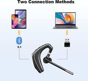 Fonctionnement des équipes <span class=keywords><strong>Microsoft</strong></span> personnalisé en usine casque bluetooth sans fil à oreille unique pour vidéoconférence au bureau - Product Image 3