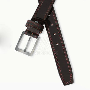 Ceinture en cuir de vachette vintage pour homme avec boucle en cuivre, ceinture décontractée écologique de style professionnel de luxe, haute qualité, simple couche - Product Image 2