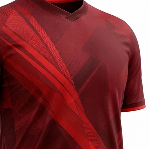 Premium <b>Athletic</b> Team Apparel Soccer Jersey Short Breathable Moisture-Wicking Fabric UV Protection Anti-Bacterial for - Product Image 5
