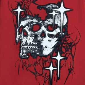 Camiseta con Estampado Gráfico Personalizado, Camiseta Térmica Blanca de Manga Larga para Hombre, Camiseta de Manga Larga de Punto Waffle Oversize - Product Image 6
