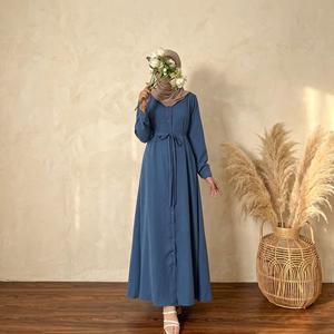 Niqab de luxe sur mesure, vêtements islamiques pour femmes, hijab en gros, burqa, abayas à une seule couche, Dubaï - Product Image 5
