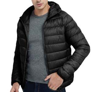 <b>Men's</b> Casual Winter <b>Jacket</b> Breathable Waterproof Outdoor <b>Utility</b> Windbreaker Custom Front Logo Zipper Puffer <b>Jackets</b> OEM 2026 - Product Image 2