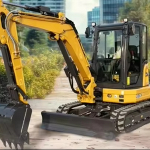 Industrial Used 3000kg Tracked Digger with Smooth Hydraulic System and Front Leveling Blade for Site Development - Product Image 1