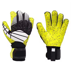 Gants de gardien de but de football professionnels hybrides/coupe négative avec motif imprimé à contraste élevé - Product Image 4