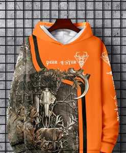 Premium Men's Pullover Hoodie Ultra Cozy Comfortable 100% Cotton Embroidered Beaded Plain Dyed Digital Printing Customized - Product Image 3