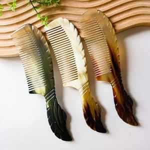 หวีดินเผาพรีเมียม เป็นมิตรกับสิ่งแวดล้อม ย่อยสลายได้ ทนทาน ทำด้วยมือ ขัดเงาเรียบเนียน ผลิตอย่างประณีต เหมาะสำหรับใช้ในชีวิตประจำวัน - Product Image 4