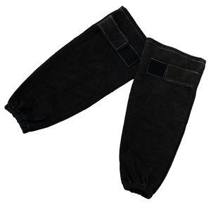 Manches de soudage en cuir durables et légères, dernières nouveautés, avec sangles réglables, pour atelier, taille personnalisée, approvisionnement en gros - Product Image 1