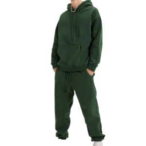 Survêtements pour hommes surdimensionnés et élégants personnalisés, de haute qualité, avec tissu respirant, logo brodé, survêtements pour hommes - Product Image 5