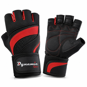 New Arrival Protection Fitness Weightlifting Gym Gloves Male Anti-Sweat Custom Running Fingerless Gloves Sleeves - Product Image 2