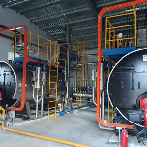 Caldera de Vapor Horizontal de Acero Inoxidable, de Alta Eficiencia, Controlada por PLC, Funciona con Petróleo y Gas, hasta 15 Toneladas - Product Image 3