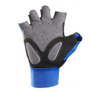 Gants de cyclisme d'hiver mi-doigts - Rembourrage en gel antidérapant antichoc Fermeture auto-agrippante Haute qualité Unisexe - Product Image 6