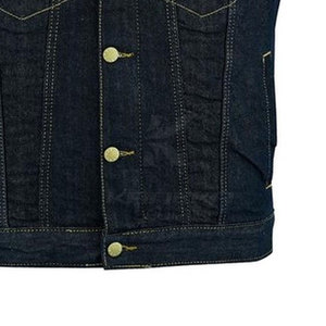 Chaleco Vaquero para Hombre 2026, Transpirable, Informal, para Invierno, con Abertura Frontal con Botones, 100% Algodón - Product Image 4