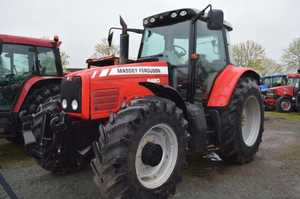 Tractor Massey Ferguson Modelo 6480 Usado en Buen Estado con Motor de 6 Cilindros y 157HP a Bajo Precio - Product Image 2