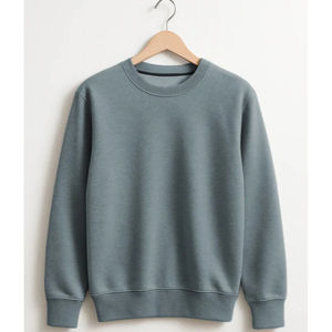 Sweat-shirts homme col rond de qualité supérieure, 100% coton molletonné, logo personnalisé, sweat-shirts et sweats à capuche unisexes, sweat-shirt femme respirant - Product Image 4