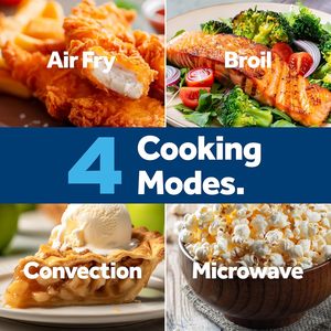 Horno Microondas 4 en 1 con Freidora de Aire, Asador y Convección, 1050W, 1.0 Cu. Pies - Product Image 6