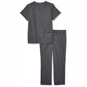 Conjunto de Uniforme Médico Moderno para Mujer, Tela Elástica, Ropa de Trabajo para Enfermeras con Múltiples Bolsillos - Product Image 1
