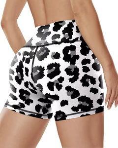 กางเกงขาสั้นผู้หญิงทรงสควอท ไร้ตะเข็บ ยกกระชับสะโพก ดีไซน์ใหม่สำหรับฤดูร้อน เหมาะสำหรับออกกำลังกาย ยิม โยคะ รับสกรีนโลโก้แบรนด์ - Product Image 4