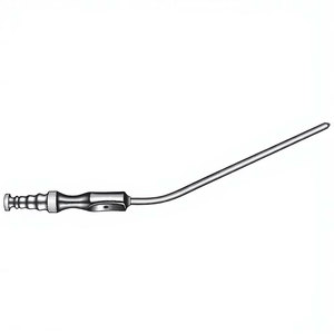 Tube d'aspiration Frazier 19 cm / 7-1/2 pouces de diamètre 3,0 mm Fr 09 Instrument chirurgical de précision pour l'aspiration efficace des fluides - Product Image 4