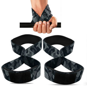 Sangles de musculation robustes pour tractions et levages de poids – Sangles de force unisexe pour entraînement en salle de sport et musculation - Product Image 1