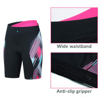 Shorts de cyclisme compressifs respirants et rembourrés pour hommes, en polyester et élasthanne, ajustés, vente en gros, fabricant