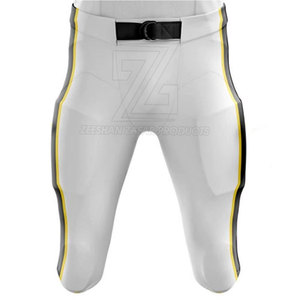 Polyester Fabric Suitable for Training Sports Preparation American Football Jersey Pants Set Breathable Lightweight <b>Athletic</b> - Product Image 4