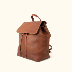 Mochila de Cuero Genuino de Lujo de la Mejor Calidad, Mochila Multifuncional con Logotipo Personalizado, Gran Venta - Product Image 5