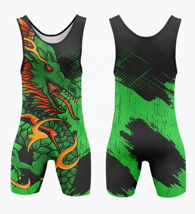 <b>Wrestling</b> Wear Customized Printing <b>Singlets</b> Quick Dry <b>Wrestling</b> <b>Singlets</b> Polyester Made <b>Wrestling</b> <b>Singlets</b> - Product Image 1
