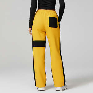 Pantalones Cargo Casuales de Lona para Mujer, Moda 2026, Pierna Ancha, Logotipo Personalizado, Ecológicos, Invierno, Venta al Por Mayor - Product Image 2