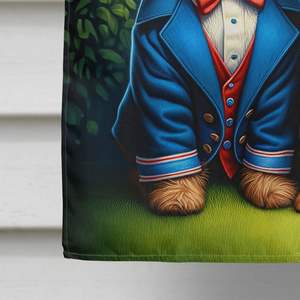 All American Large Porch Bruselas Griffon House Flag Multicolor Poliéster Yard Banner Obra DE ARTE Colgante de pared para poste de manga - Product Image 4