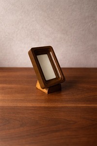 Wooden Rectangular Photo <b>Frame</b> Minimalist Design Tabletop Vertical Orientation Natural Finish Design Acacia <b>Wood</b> <b>Picture</b> <b>Frame</b> - Product Image 2