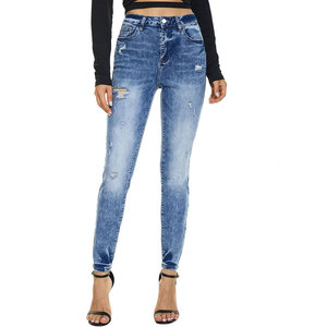 Pantalones Vaqueros de Moda para Mujer, Servicio OEM, Ajuste Elástico, Fabricante Mayorista de Pantalones Vaqueros para Mujer - Product Image 1