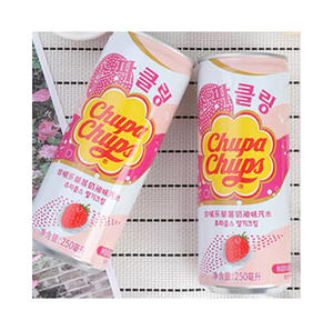 Bebida Refrescante Chupa Chups Sabor Fresa y Crema 345ml con 49 Kcal por 100ml para un Impulso de Energía, Venta al por Mayor, Cumplimiento de Pedidos - Product Image 1