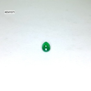 Nueva llegada, esmeralda zambiana de grado 3A, 7.30-5.00-3.90 mm, piedra preciosa ovalada suelta, 0.91 ct, piedra verde intensa para anillo, colgante, joyería. - Product Image 3