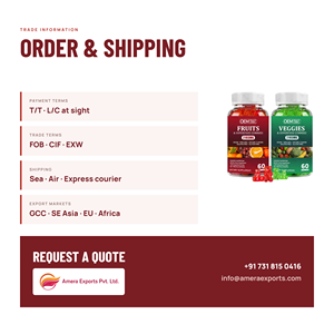 Gummies Super Aliments Fruits & Légumes Marque Blanche OEM 2193mg Mélange de 40+ Fruits et Légumes Végétaliens 60 Gummies - Product Image 2