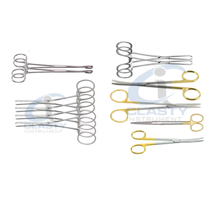 CLASTY INSTRUMENTS Ensemble d'instruments chirurgicaux dentaires en acier inoxydable, outils manuels de micro-chirurgie parodontale et orale, certifiés CE - Product Image 3