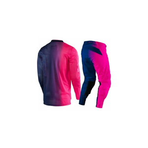 Conjunto de Jersey y Pantalones de Manga Larga con Estampado de Camuflaje, Sublimado, Poliéster y Nailon, Ropa de Motocross Transpirable para Hombre - Product Image 2