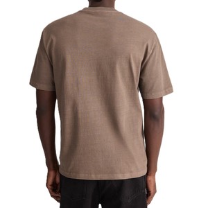 T-shirt Homme Personnalisé en Coton Lourd 100% Coton, Impression Logo Personnalisé, Streetwear Oversize, Fabricant OEM ODM - Product Image 4