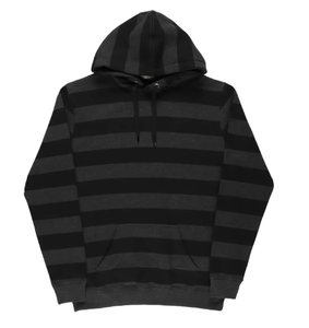 Oversized Striped <b>Pullover</b> Hoodie <b>Mens</b> Cotton Fleece Sweatshirt Casual Streetwear Winter Custom Blank Unisex Wholesale Price - Product Image 4