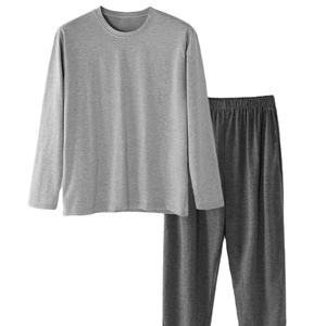 Pijama negro Vintage elegante de lujo para mujer, ropa de dormir de algodón, cintura elástica, patrón estampado suave, pijama de punto, Primavera Verano - Product Image 2