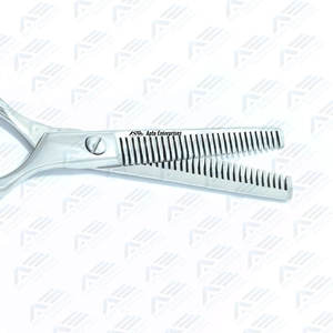 Tijeras de adelgazamiento Diseño único Acero Salón de adelgazamiento profesional Tijeras de peluquero Venta caliente Peluquería profesional - Product Image 4
